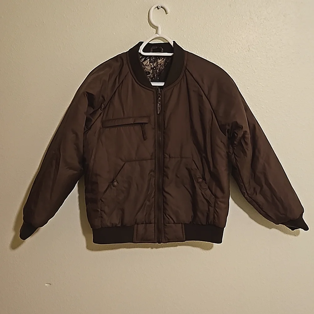 Cabela's for kids sz.L reversible camouflage jacket/coat